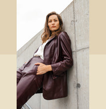 Charger l&#39;image dans la galerie, BRISA Pantalon bordeaux
