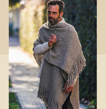 Charger l&#39;image dans la galerie, VIENTO Poncho camel
