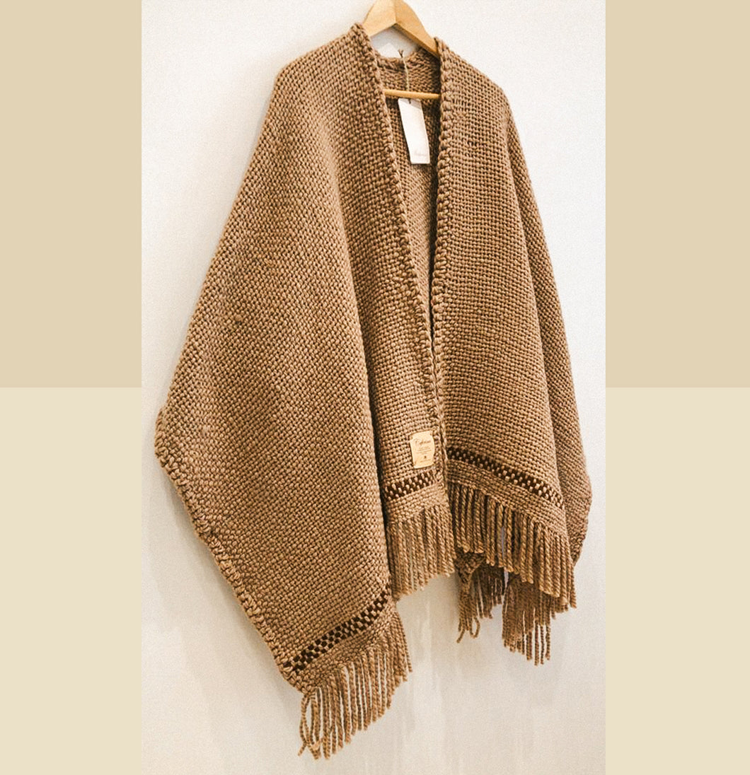 VIENTO Poncho sable